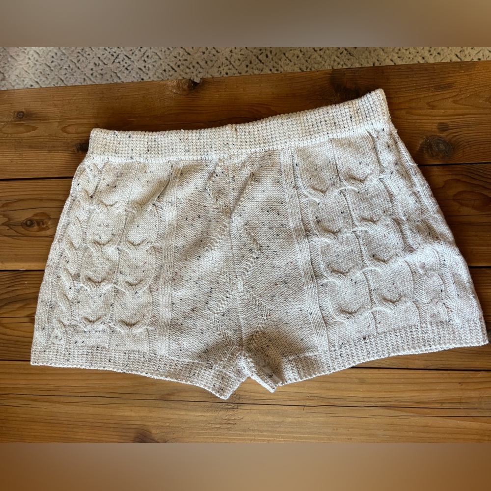 Blu Pepper Knit Shorts